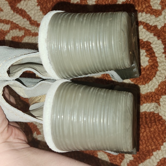 Fly London Yaba Women's Gray Suede Lace-Up Wedges Sandals Shoes Size: 40 - Picture 8 of 10